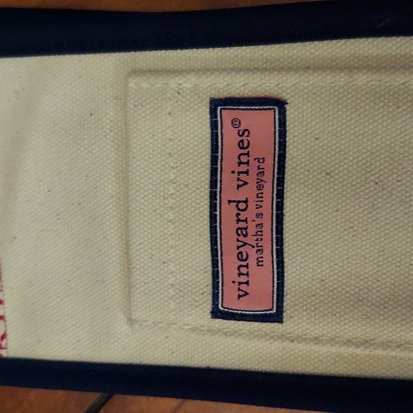 NEW | VINYARD VINES | MARTHA'S VINYARD | CANVAS WINE TOTE - Picture 3 of 8